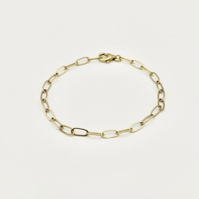 14 kt Goldfilled Armband Marilou in elegantem Design, hochwertiges goldenes Schmuckstück für stilvolle Accessoire-Auswahl