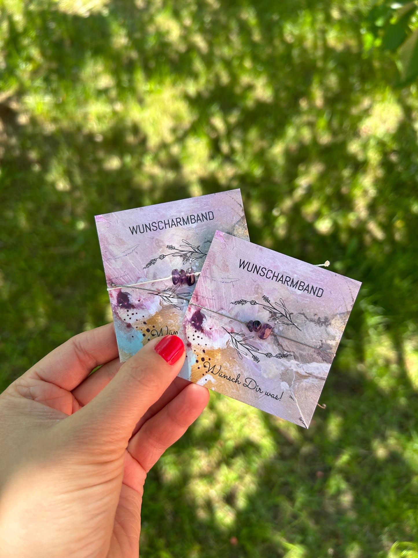 Wunscharmband AMETHYST