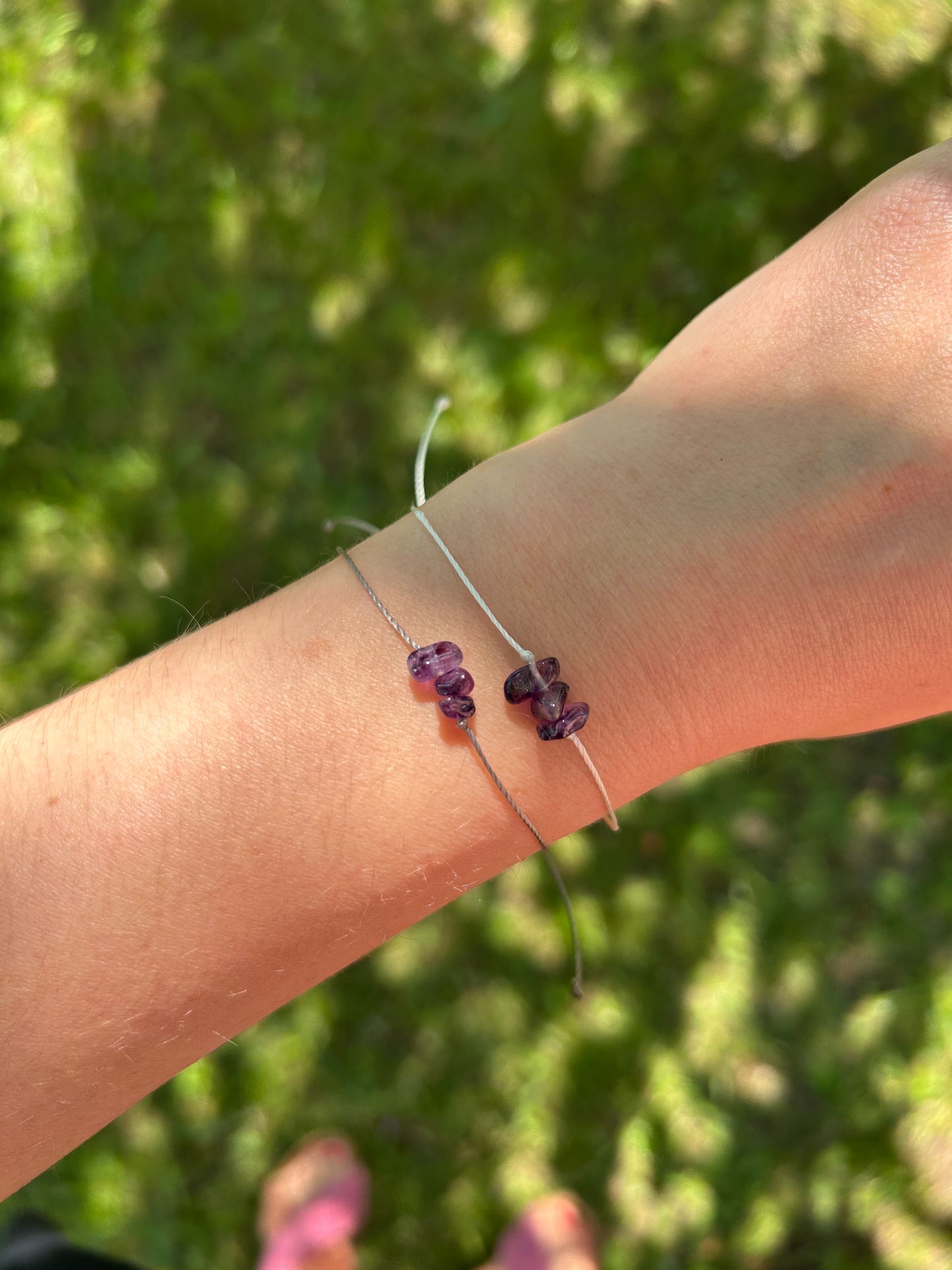 Wunscharmband AMETHYST